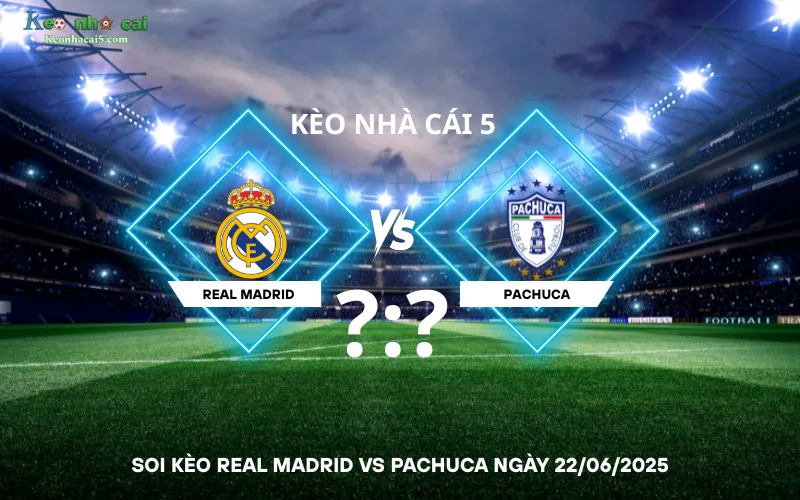 Soi kèo Real Madrid VS Pachuca